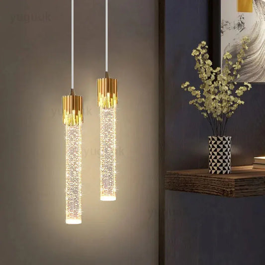 Nordic Crystal Pendant Lights